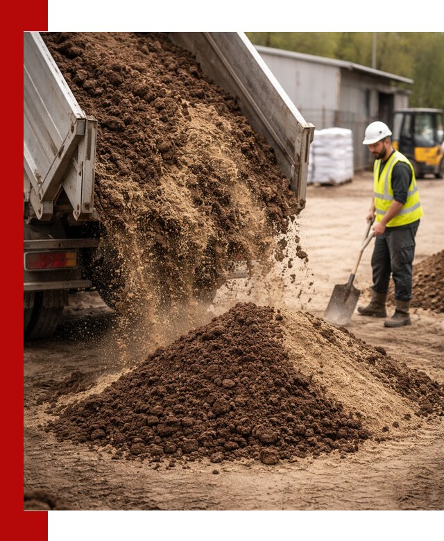 Доставка торфо-песчаной смеси в Североуральске для строительства и озеленения