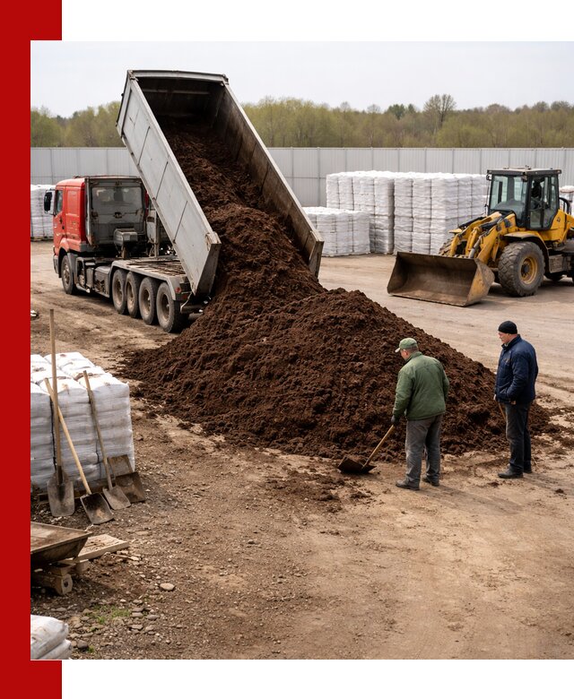 Доставка торфяных смесей оптом и в розницу в Североуральске