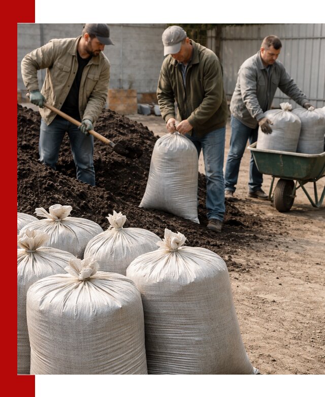 Купить чернозем в мешках с доставкой в Североуральске