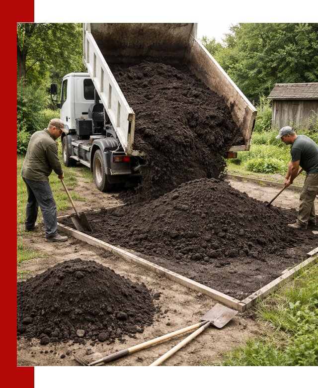 Купить чистый чернозем для огорода с доставкой в Североуральске