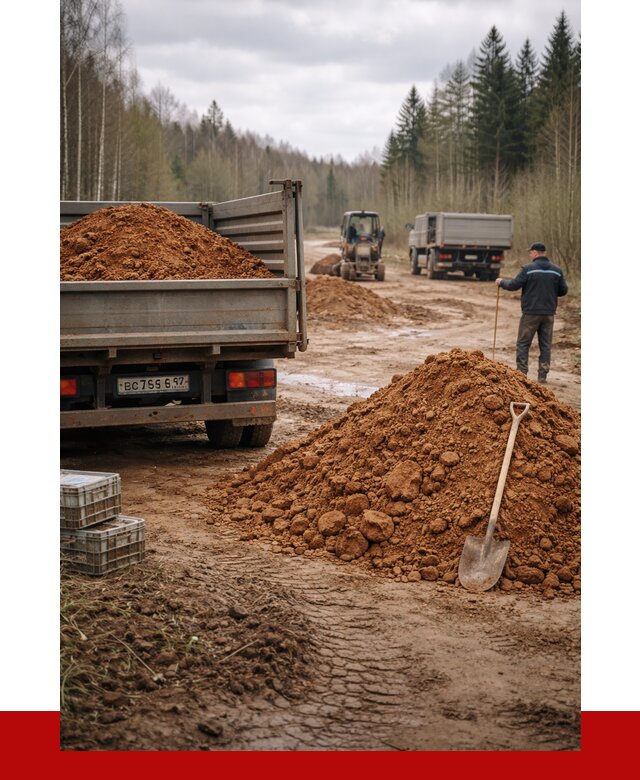 Глина и суглинки в Североуральске от 4635 р. за куб | ПРОНЕРУДСву