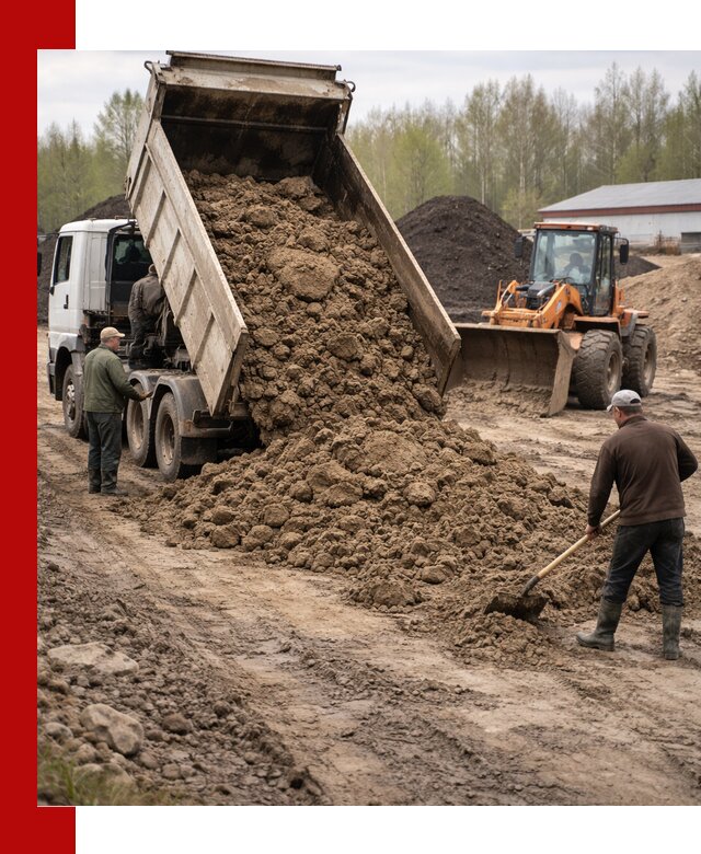 Доставка глин и суглинков в Североуральске оптом и вкрай