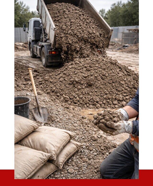 Купить глина для засыпки в Североуральске от 1236 р. за куб | ПРОНЕРУДСву