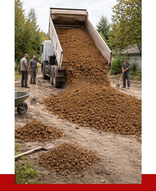 Купить суглинок с доставкой в Североуральске от 2575 р. за куб | ПРОНЕРУДСву