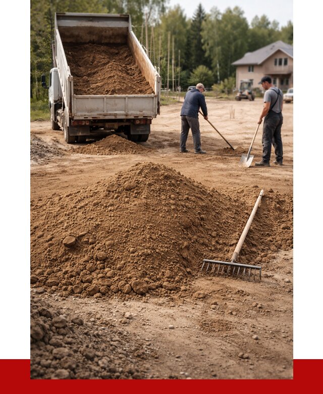 Суглинок для планировки в Североуральске с доставкой от 4326 р. | ПРОНЕРУДСву