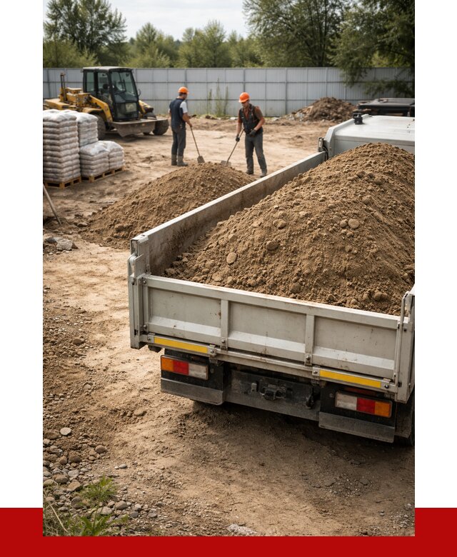 Супесь с доставкой в Североуральске от 2524 р. за куб | ПРОНЕРУДСву
