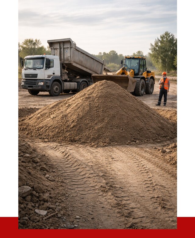 Купить песчаный грунт с доставкой в Североуральске от 4326 р. | ПРОНЕРУДСву