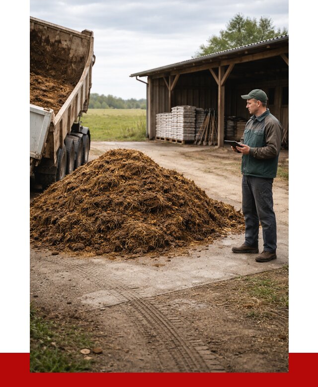 Купить навоз с доставкой в Североуральске от 1236 р. за куб | ПРОНЕРУДСву