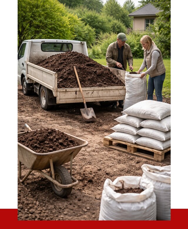 Перегной в мешках с доставкой в Североуральске от 2266 р. | ПРОНЕРУДСву
