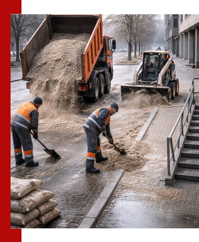 Поставка противогололедных материалов в Североуральске
