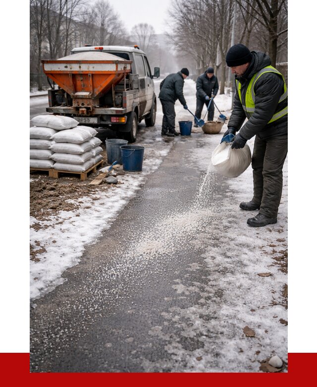 Реагент против гололеда в Североуральске с доставкой от 4635 р. | ПРОНЕРУДСву