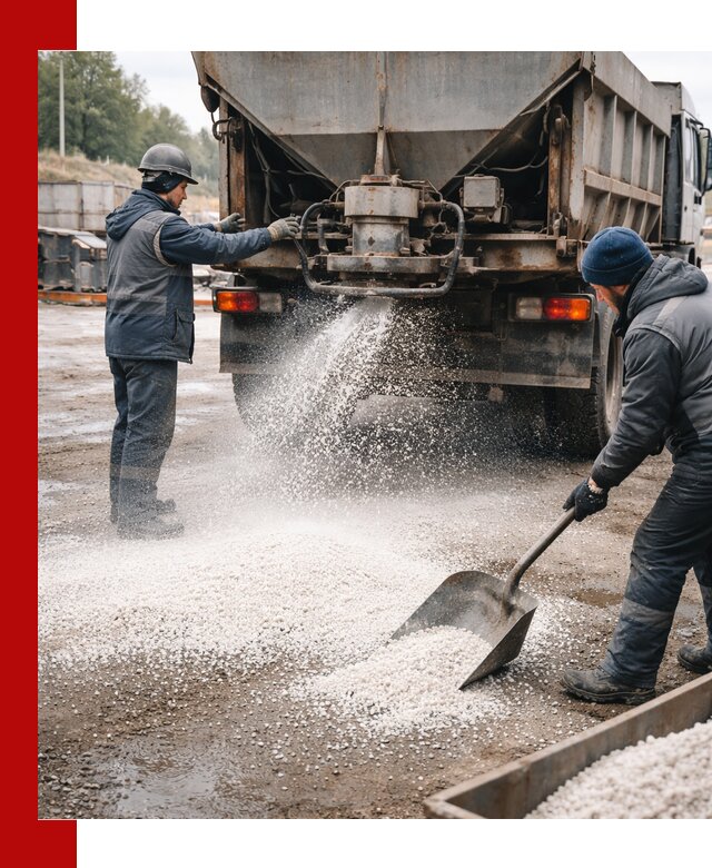 Доставка и продажа хлористого кальция в Североуральске