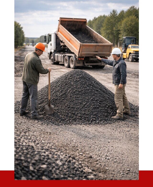 Купить асфальтовую крошку для дорог в Североуральске от 4326 р. | ПРОНЕРУДСву