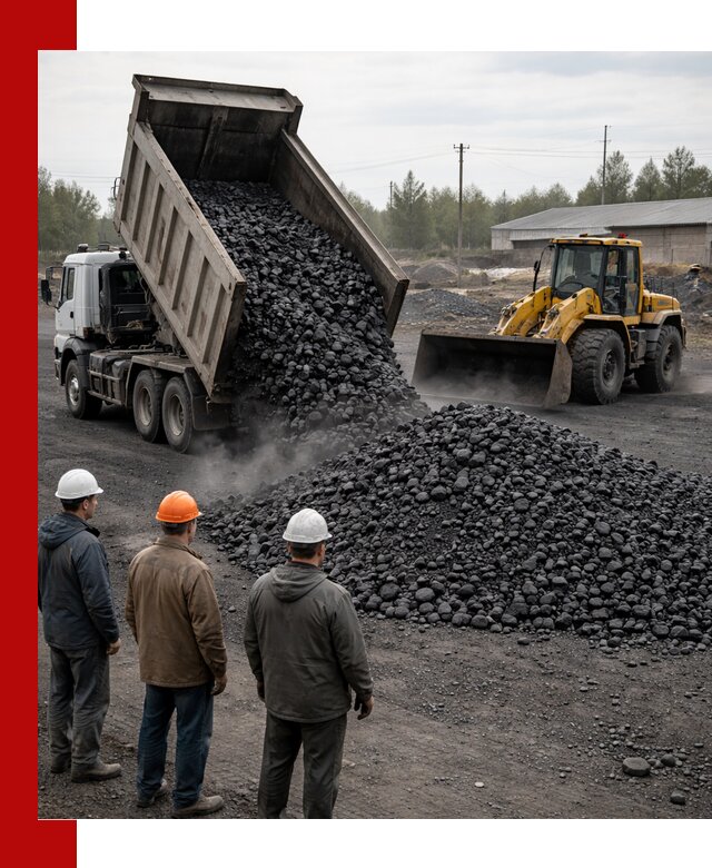 Доставка угля антрацита в Североуральске с самосвалами и погрузкой