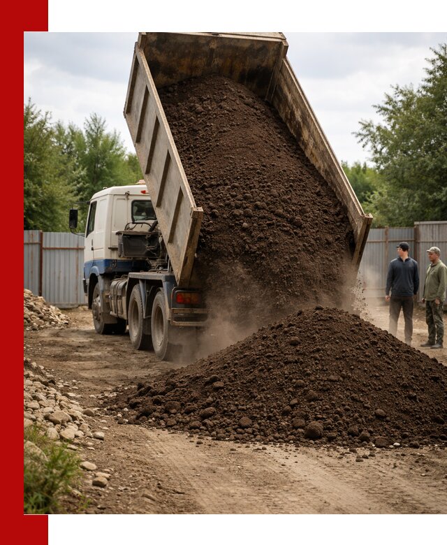 Доставка самосвалом 10 кубов в Североуральске быстро и надёжно