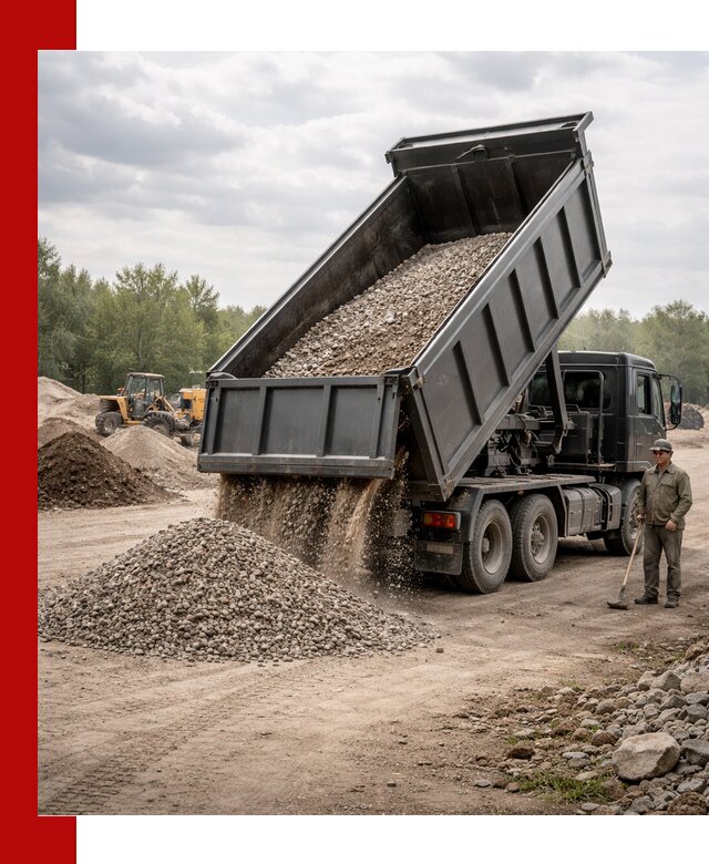 Доставка самосвалом 30 м3 по выгодным ценам в Североуральске