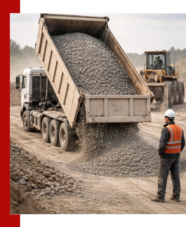 Доставка самосвалом 40 кубов цемента и сыпучих в Североуральске