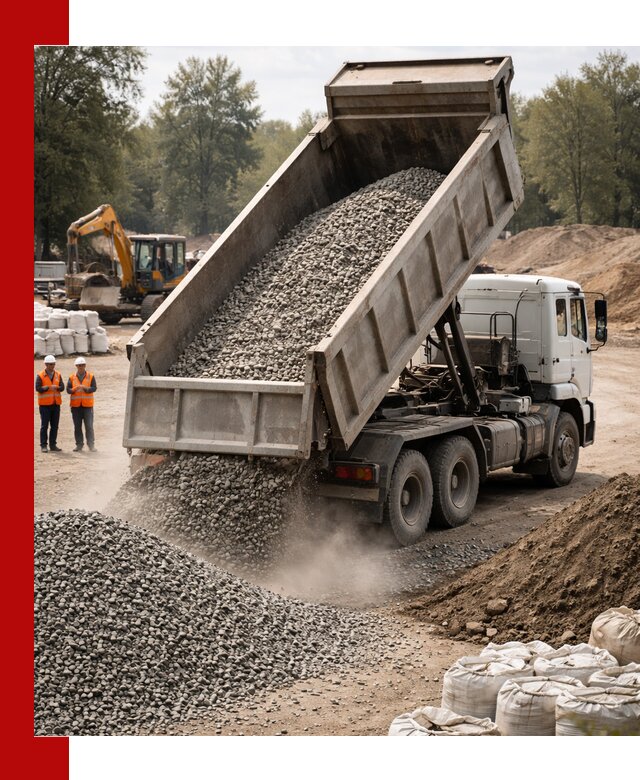 Аренда самосвала в Североуральске для доставки сыпучих и нерудных материалов