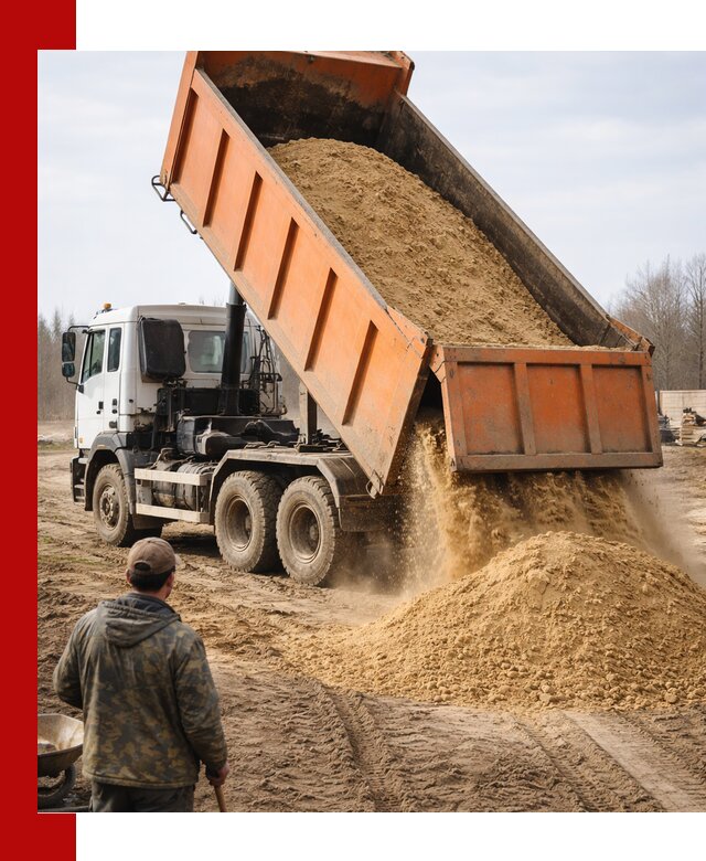 Аренда самосвала 20 тонн для перевозки грузов в Североуральске