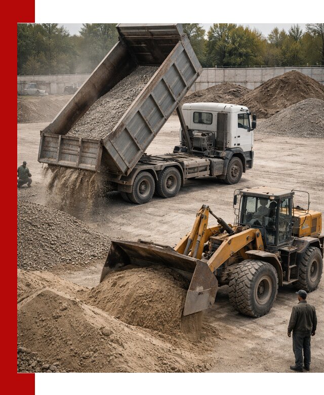 Перевозка сыпучих грузов самосвалами и бортовыми в Североуральске