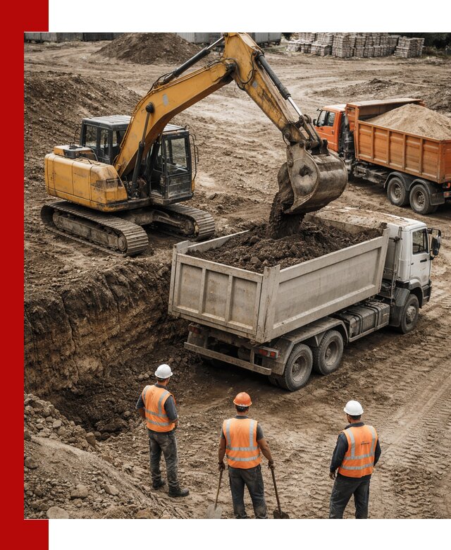 Разработка грунта для строительства и благоустройства в Североуральске