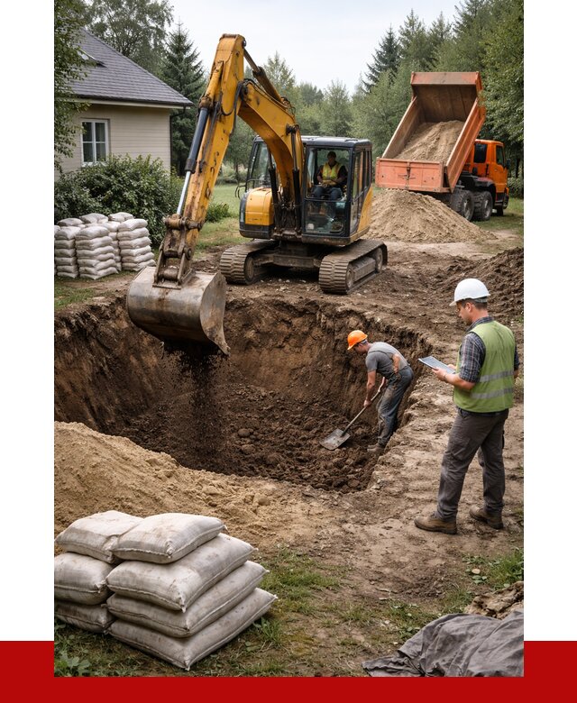 Рытье котлована в Североуральске быстро от 4635 р. ПРОНЕРУДСву